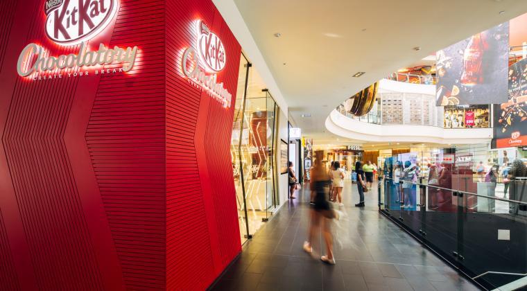 The KitKat Chocolatory at Melbourne Central